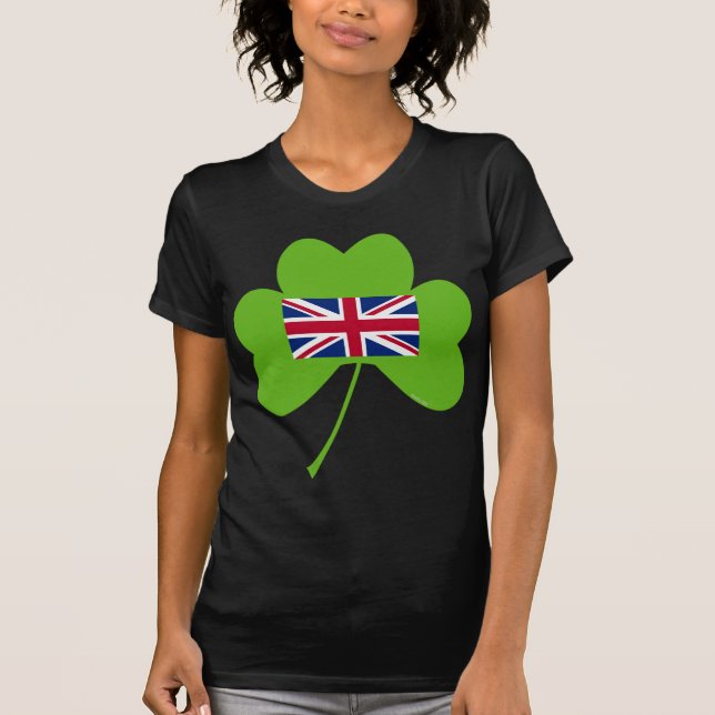 Kleeblatt-GROSSBRITANNIEN T-Shirt (Vorderseite)
