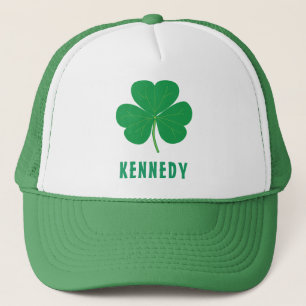 Kleeblatt Grün Klee Irland Irischer Brauch Name Truckerkappe
