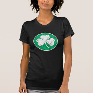 Kleeblatt Grunge T-Shirt