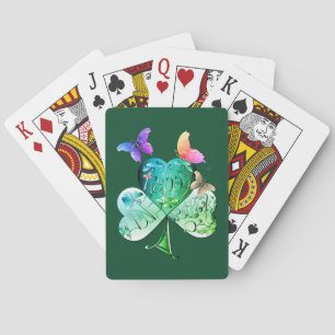 Kleeblatt "Happy St. Patrick's Day" Spielkarten