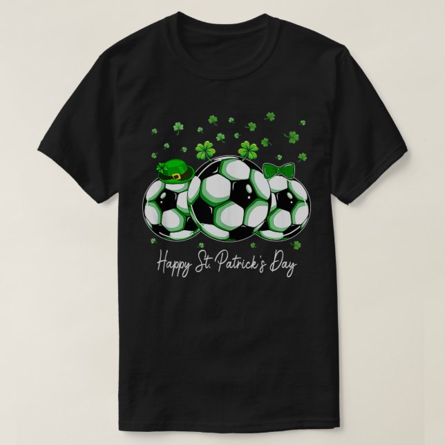 Kleeblatt Hat St Patricks Day T-Shirt (Design vorne)