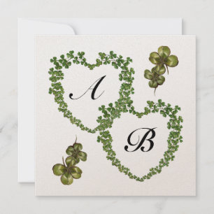 KLEEBLATT HEARTS MONOGRAMM Gold Ankündigung