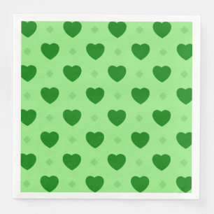 Kleeblatt Hearts Paper Napkin Serviette