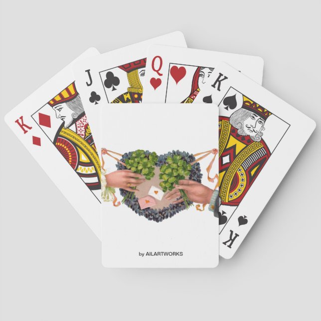 KLEEBLATT HERART SPIELKARTEN (Rückseite)