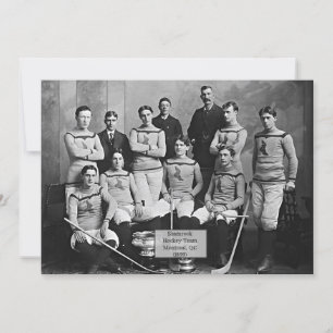 Kleeblatt Hockey Team, Montreal, QC 1899, Karte