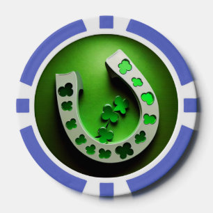 Kleeblatt Horseshoe Poker Chip