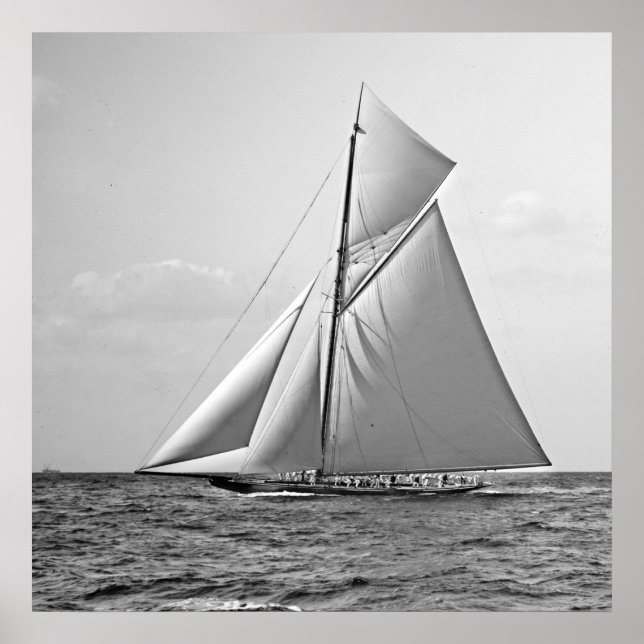 Kleeblatt II bei Äußerer Mark 1901 BW Poster (Vorne)