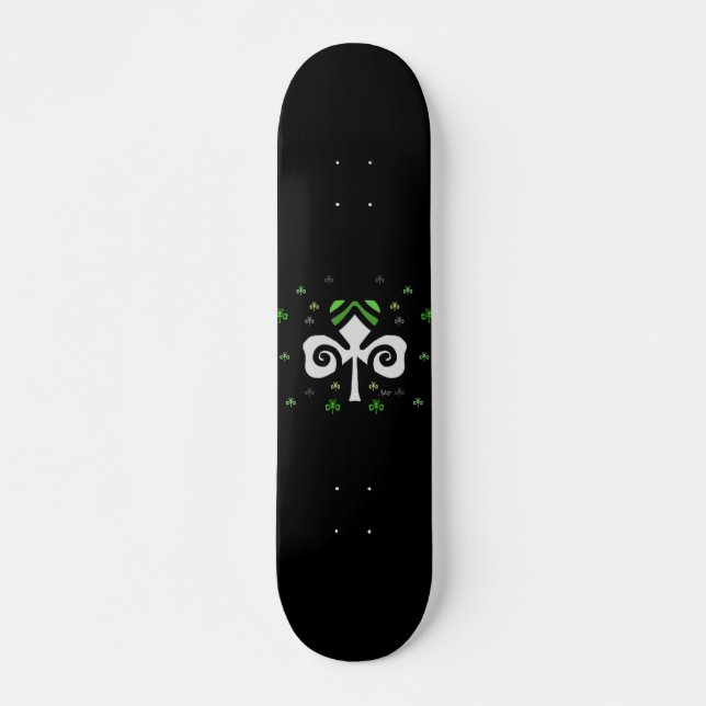 Kleeblatt Irish Circle Logo Skateboard (Vorne)