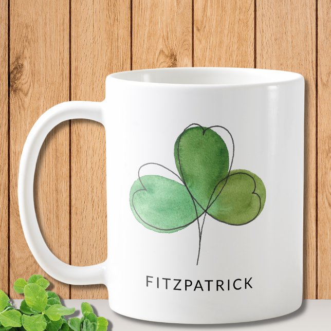 Kleeblatt Irish Heritage Kaffeetasse (Von Creator hochgeladen)