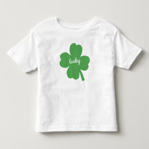Kleeblatt Irish Painting Silhouette Kinder T - Shi Kleinkind T-shirt