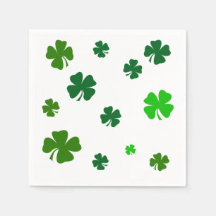 Kleeblatt Irish St. Patricks Day Party Napkins Serviette
