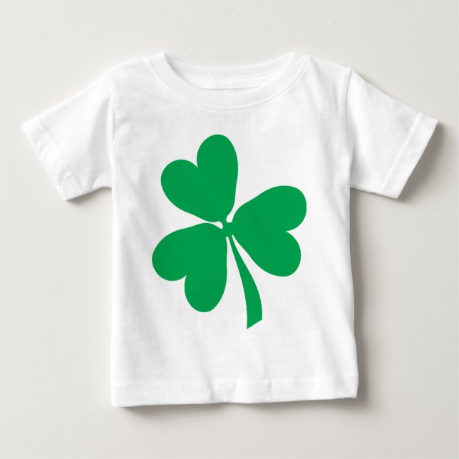 Kleeblatt/Irland Baby T-shirt (Vorderseite)