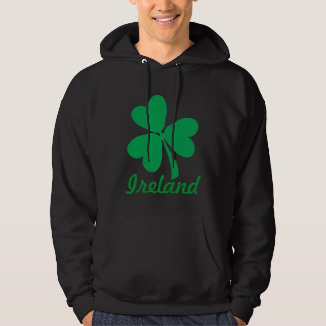 Kleeblatt/Irland Hoodie (Vorderseite)