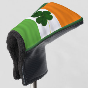 Kleeblatt-Klee-Iren-Flagge St Patrick Irland Golf Headcover