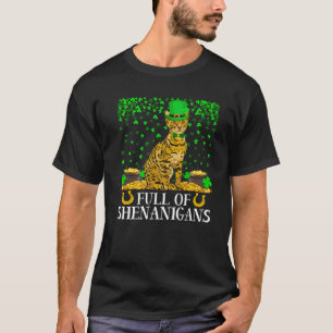 Kleeblatt Leaf voll von Shenanigans Bengalische Ka T-Shirt