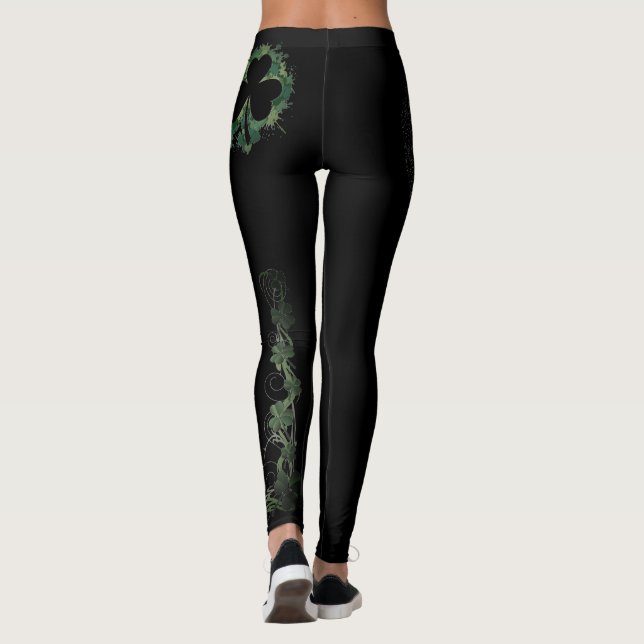 Kleeblatt Leggings (Rückseite)