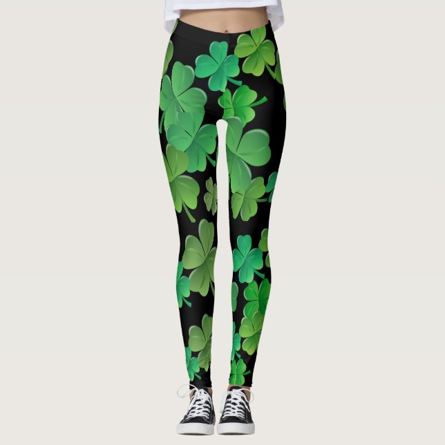 Kleeblatt-Leggings (kundengerecht) Leggings (Vorderseite)