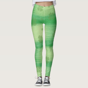 Kleeblatt Leggings zum St. Pat's Day