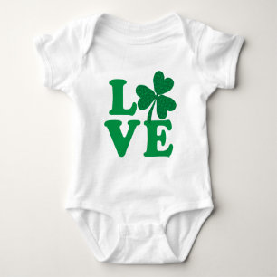 Kleeblatt LIEBE Baby Strampler