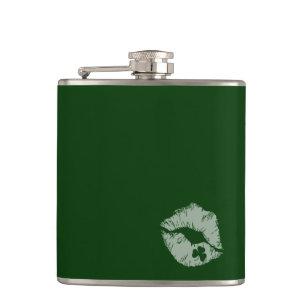Kleeblatt Lips - Küss Me I'm Irish Flask Flachmann