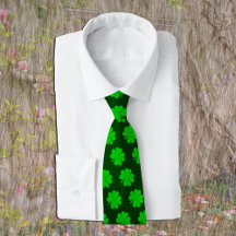 Kleeblatt & Lucky Clover mit Monogramm / St Patric