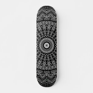 Kleeblatt-Mandala Skateboard