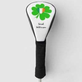 Kleeblatt Mit Monogramm, Irish Flag Golf Covers Cl Golf Headcover