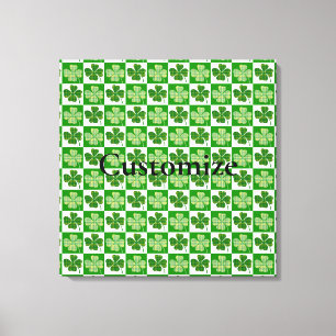 Kleeblatt Muster Thunder_Cove Leinwanddruck