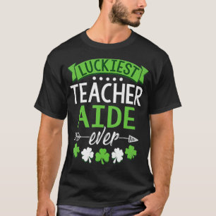 Kleeblatt One Lucky Lehrerin Aide St. T-Shirt