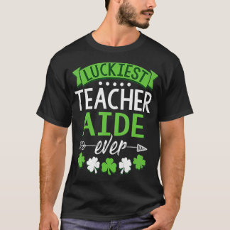 Kleeblatt One Lucky Lehrerin Aide St. T-Shirt