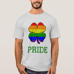 Kleeblatt Rainbow Flag Gay Pride T-Shirt