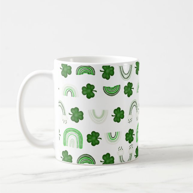 Kleeblatt Rainbows Kaffee Tasse (Links)
