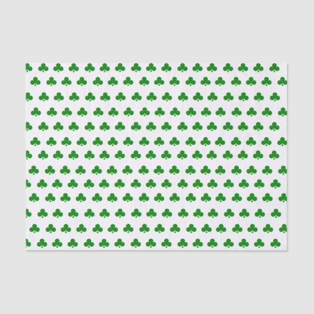 "Kleeblatt-" Seidenpapier (Vorderseite)