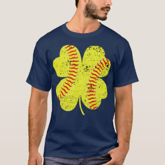 Kleeblatt Shirt Kleeblatt Softball St Patricks Day