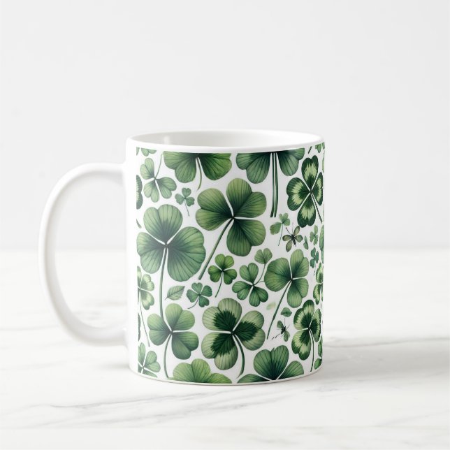 Kleeblatt Shuffle Kaffeetasse (Links)