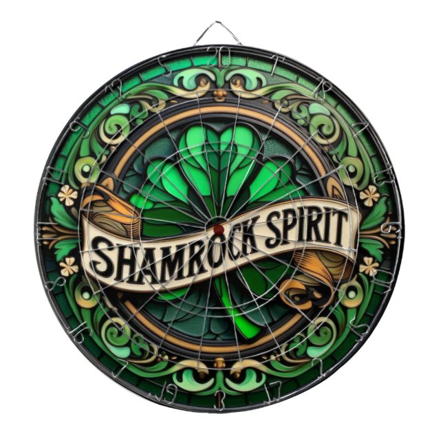Kleeblatt Spirit Dartboard Dartscheibe (vorne)