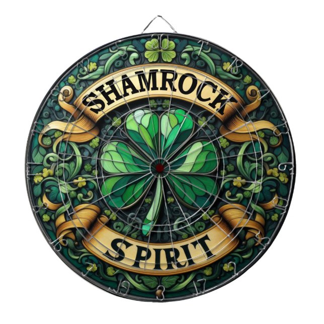 Kleeblatt Spirit Dartboard Dartscheibe (vorne)