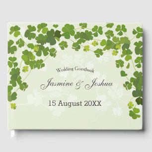 Kleeblatt St Patricks Day Gästebuch