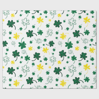 Kleeblatt St. Patrick's Day Geschenkpapier