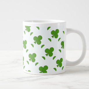 Kleeblatt St. Patrick's Day Jumbo-Tasse