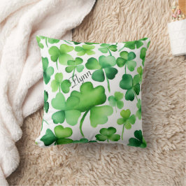 Kleeblatt St Patricks Day Kissen