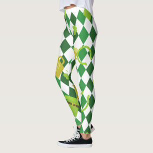 Kleeblatt St. Patrick's Day Leggings
