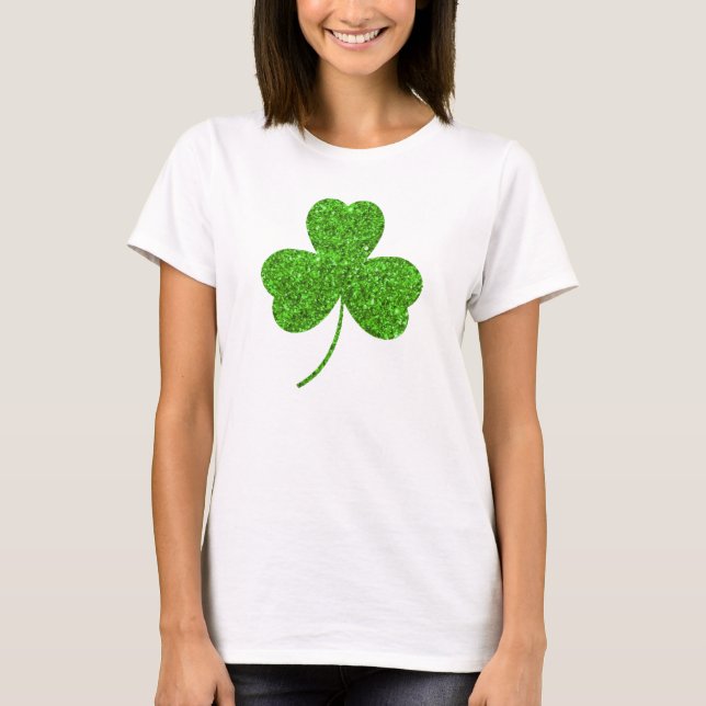 Kleeblatt St. Patrick's Day T-Shirt (Vorderseite)