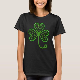 Kleeblatt Stethoscope Nurse Lucky St Patricks Day  T-Shirt