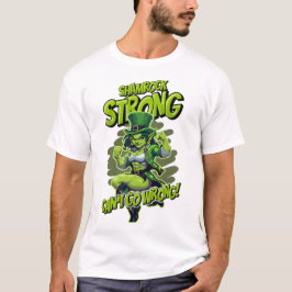Kleeblatt Strong kann nicht schief gehen Emerald O T-Shirt