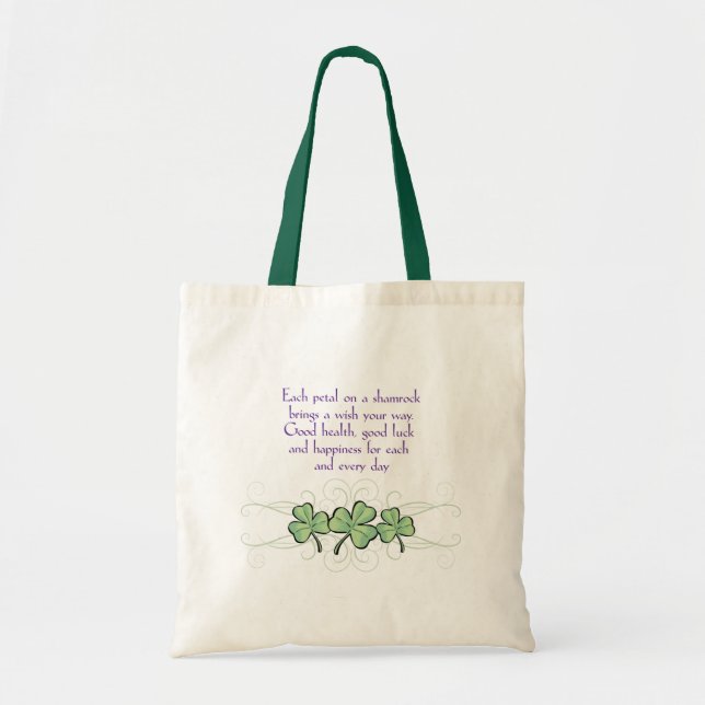 Kleeblatt-Tasche Tragetasche (Vorne)