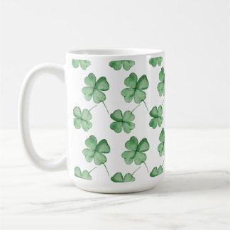 Kleeblatt Tasse für den St. Patrick's Day