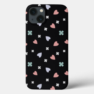 Kleeblatt- und Herzmuster Case-Mate iPhone Hülle