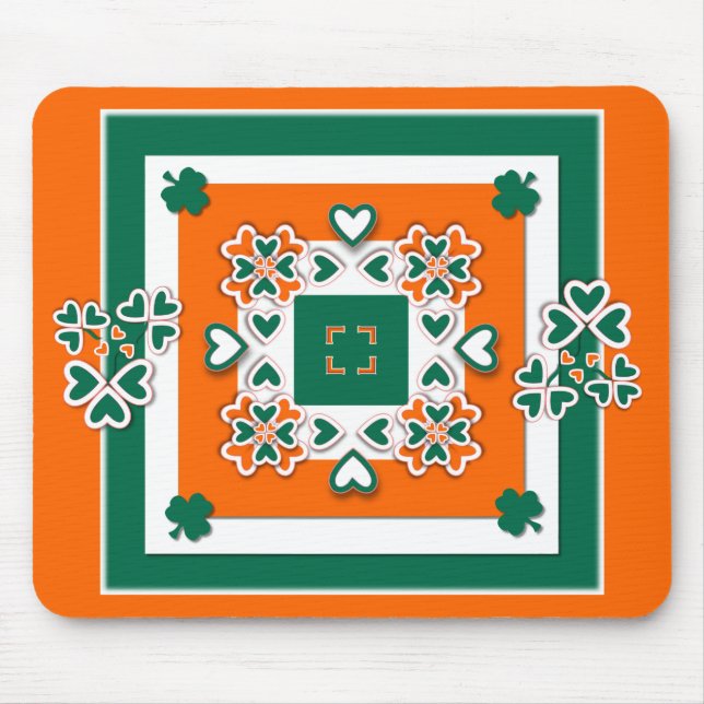 Kleeblatt und mehr mousepad (Vorne)