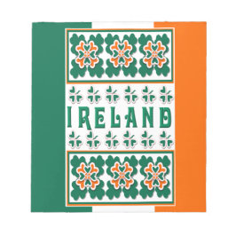 Kleeblatt und mehr notizblock